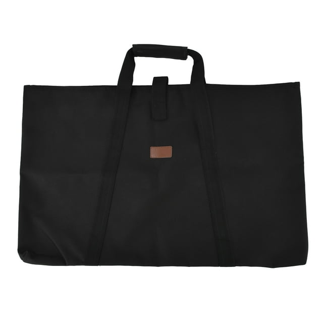 NIKOU Folding Table Storage Bag Oxford Carry for Outdoor Multifunctional Carrying Picnic Waterproof Sponge Interlayer Cloth Black