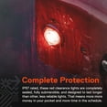 thumbnail image 5 of 10pc 3/4" Round DOT P2PC Red LED Bullet Clearance Marker Lights for Trailer, 5 of 8