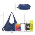 thumbnail image 2 of Angelkiss Hobo Shouder Purses for Women Crossbody Bag with Adjustable Long Straps Ultra Soft with Multiple Pockets, 2 of 5