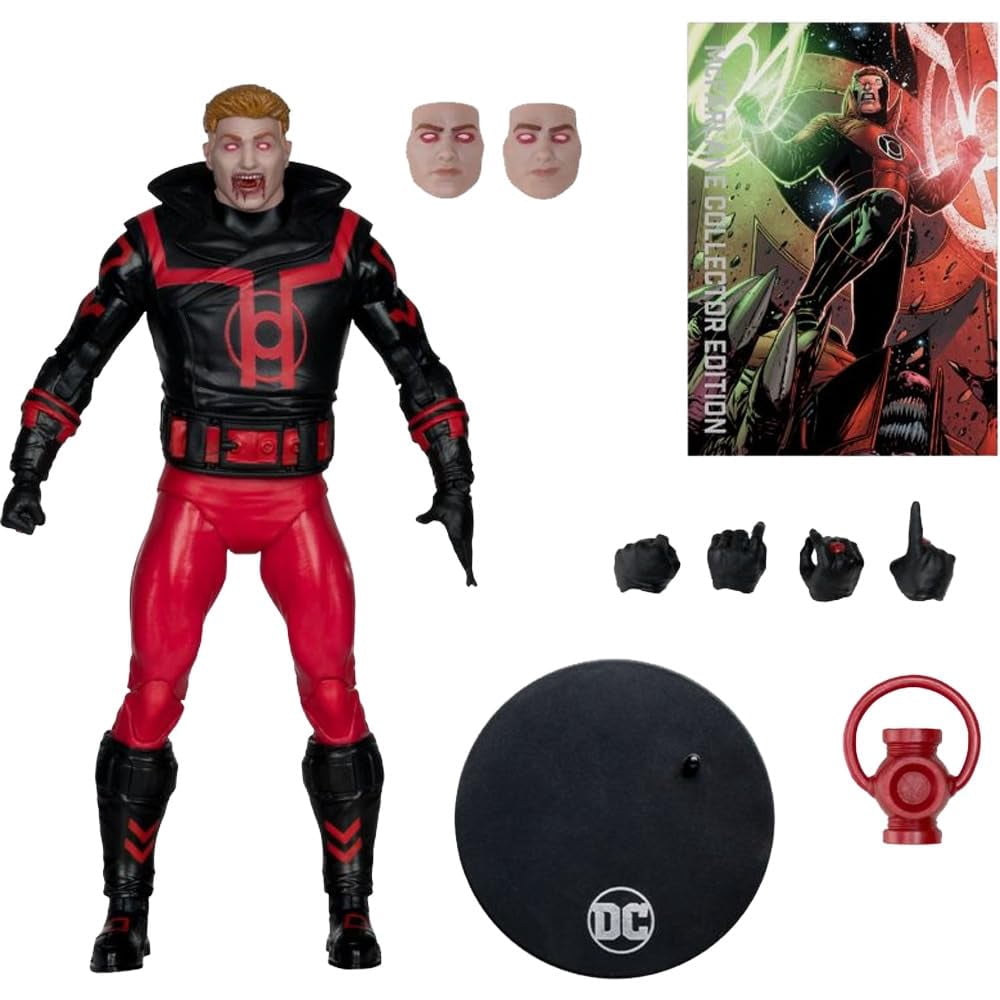 Guy Gardner (Red Lantern) Collector Edition #37 (Red Platinum Edition) - McFarlane Toys