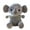 Grey, variant on Elephant Doll Super Soft Adorable Appearance Giant Ears Design Non-Fading High Elasticity Decorative PP Cotton Sofa Couch Elephant Stuffed Animals Doll Baby Toy for Home