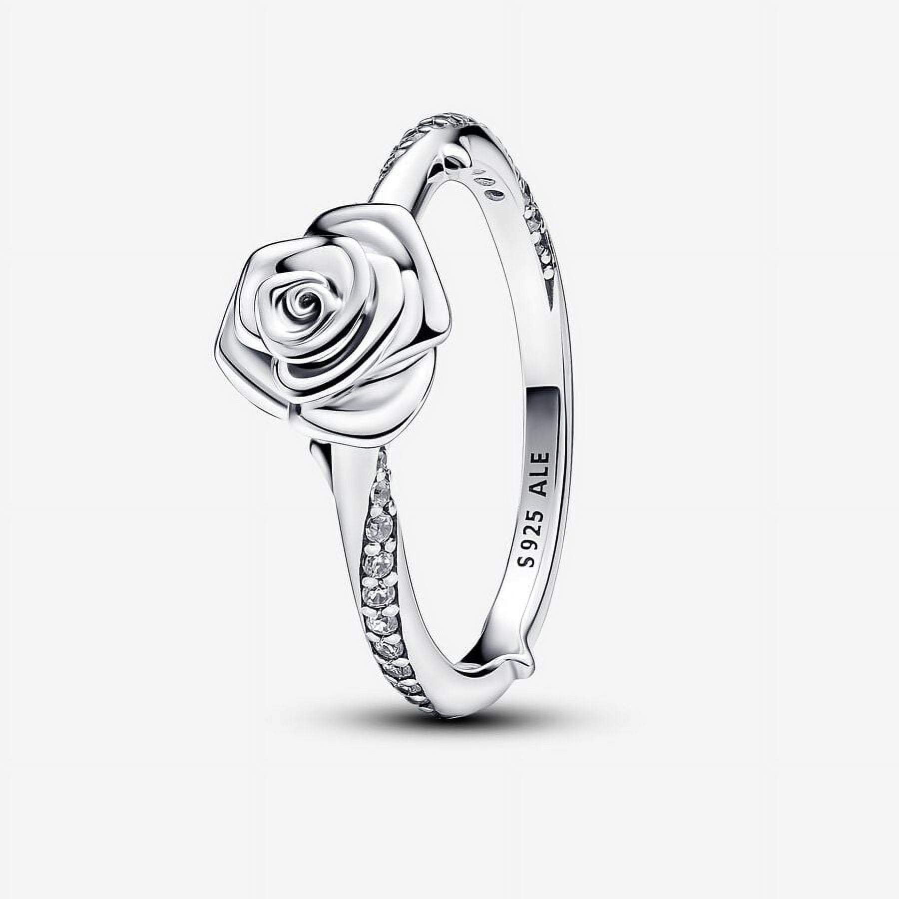 PANDORA Signature Hearts of PANDORA Ring 50 - 197437CZ-50 PANDORA Signature Hearts of PANDORA Ring 50 - 197437CZ-50