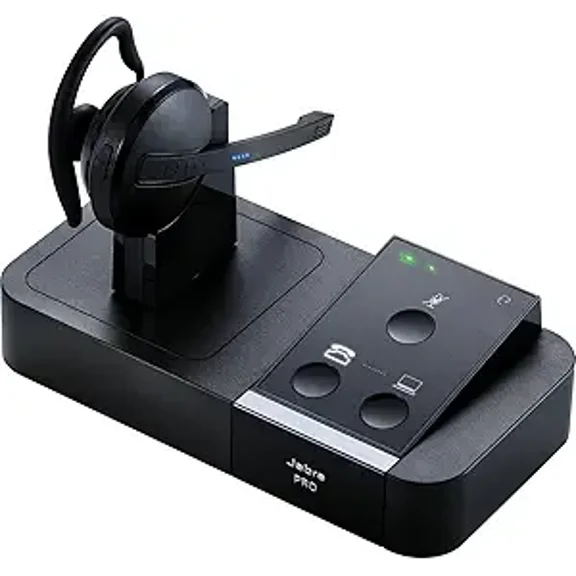 Pre-Owned Jabra PRO 9450 - Headset - convertible - wireless - DECT 6.0 - active noise canceling
