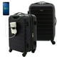 thumbnail image 1 of Set de equipaje Wrangler Smart Black de 20 pulgadas con portavasos y USB, 1 of 6