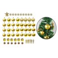 thumbnail image 4 of Adornos decorativos de Navidad BLESIY 60 Piezas Decoraciones para árboles de Navidad, 4 of 8