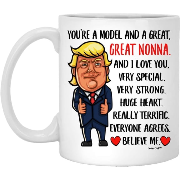 Funny Mugs Great Nonna Gifts For Birthday Ideas Christmas Presents For Family Members Coffee Cup White 11oz Christmas 2022 Gifts