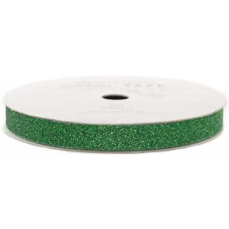 American Crafts Glitter Paper Tape 3yd-Evergreen .375