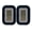 2x White, variant on 5x3 3x5 Rectangle 42 LED Trailer Tail Light Kit Grommets/Plugs 2x Amber