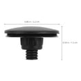 thumbnail image 2 of PAMINGONO Car Rear Windshield Wiper Plug Cap Black Durable Rear Wiper Arm Hole Plug Cover, 2 of 8