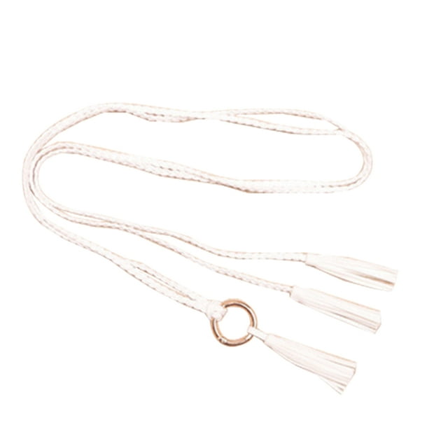 Coofit Ceinture en Corde Tressée Mode Créative Ceinture à Franges Ceinture de Robe pour Femmes