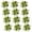 Green, variant on EQWLJWE 12 PCS Flower Artificial Pointsettia with Clips Christmas Decor Glitter Poinsettia Christmas Ornaments Christmas Tree Flower Decorations with Stems DIY Xmas Wreath Holiday Party Decor