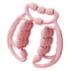 thumbnail image 1 of Rodillo de masaje para piernas. Pinzas circulares para piernas. El ejercicio aumenta la flexibilidad de los muslos. Rosa, 1 of 9