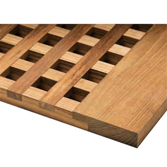 Whitecap 3007.0767 1 in. 60877 Teak Flat Grating Material