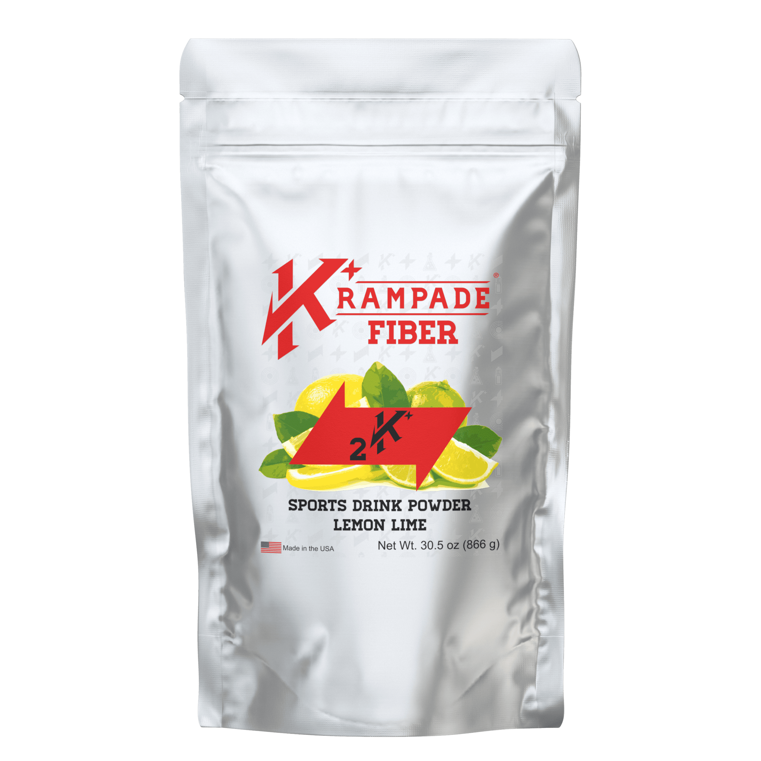 Krampade Fiber 2K High Soluble Fiber, High Potassium, Magnesium Drink