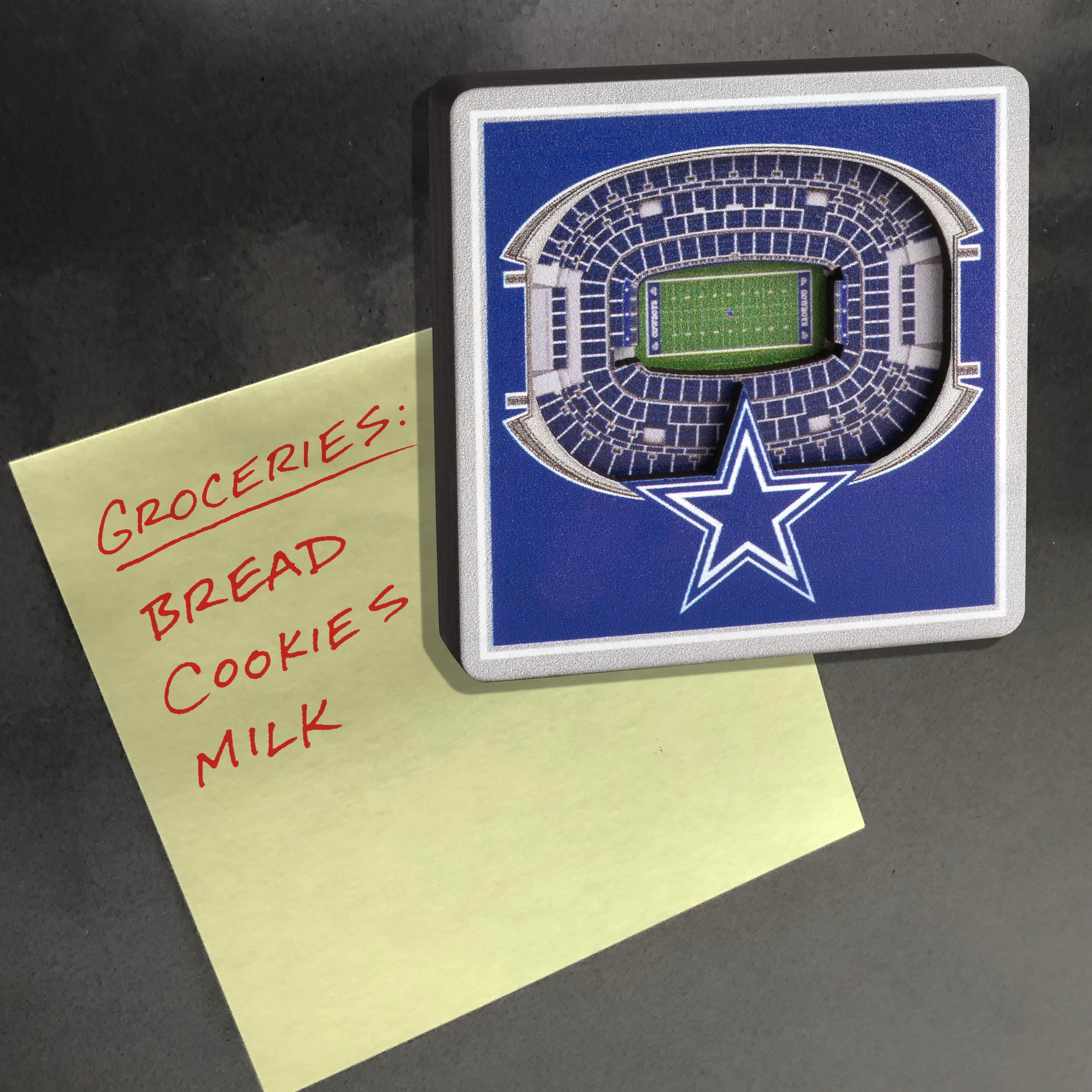 YouTheFan NFL Dallas Cowboys 3D StadiumView Magnet
