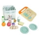 thumbnail image 4 of Juguete de madera para jugar con comida, verduras, frutas, juguetes Montessori, bonitos accesorios de cocina, juguetes de cocina para regalo para niño, 4 of 9