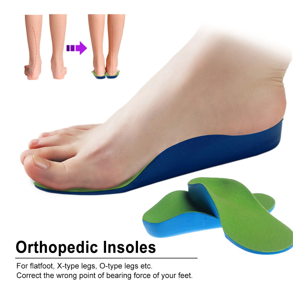Orthopedic Insole For Flat Foot Health Sole Pad Shoes Arch Support Cushion GA EH 