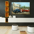 thumbnail image 5 of Empire Art Direct Gas Station Hand Painted 3D Metal Wall Art, 32" x 48" x 2.4", Ready to Hang, 5 of 9