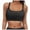 Black, variant on Tankini Swimsuits for Women Women Sport Bra Swimsuit Top Swim Bra Bikini Top Only Scoop Neck Bathing Top 2025 Swimwear Black,L