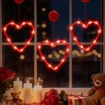 thumbnail image 1 of Luces de ventana para decoración de San Valentín LolStar con temporizador, paquete de 3, 1 of 9