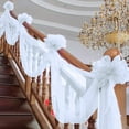 thumbnail image 2 of Panxico Event & Party Home Decor Soft Cloth Wedding Wedding Aerial Ceiling Decoration Chair Back Yarn A, 2 of 3