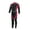 Red, variant on Visland Kids 2.5Mm Long Sleeve One Piece Full Body Wetsuit Uv Protection Thermal Swimwear Keep Warm for Scuba Diving Surfing Snorkeling Swimming Fishing for Boys Girls