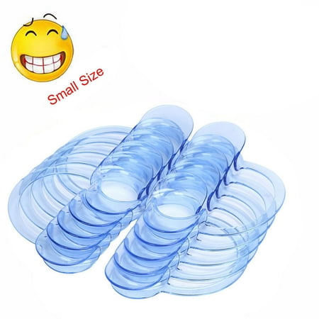 Transer 10pcs C-Shape BlueTeeth Whitening Intraoral Cheek Lip Retractor Mouth Opener S