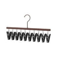 thumbnail image 2 of Linnome Home Balcony Clothes Drying Rack Clip On Non Slip for Socks Underwear Laundry Organization Needs, 2 of 6