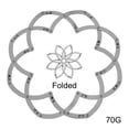 thumbnail image 5 of YFind Stainless Steel Expandable 17-21.5CM Hot Pot Holder Anti Scalding Mat Pot Pad,A, 5 of 10