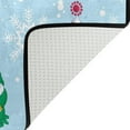 thumbnail image 5 of Dreamtimes Cute Christmas Gnome Non-Slip Area Rug 36"x24", Blue Snowflake Winter Floor Carpet Comfort Floor Mats Decor for Indoor Front Porch,Living Room, Bedroom,Kitchen, 5 of 7