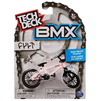 Cult Tech Deck BMX Mini Bicycle Toy, Orange - Perform Awesome Jump