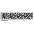thumbnail image 2 of Abstract Sofa Upholstery Fabric by the Yard, Curvy Botanical Leaves Inspired Curlicue Motifs Baroque Style, Decorative Fabric for DIY and Home Accents, Charcoal Grey Pale Grey by Ambesonne, 2 of 4