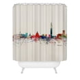 thumbnail image 2 of Society6 Brian Buckley Washington Dc Skyline Shower Curtain 71" x 74", 2 of 3