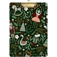 thumbnail image 2 of FMSHPON Christmas Nutcrackers Ballet Swan Flower Clipboard Hardboard Wood Nursing Clip Board and Pull for Standard A4 Letter 13x9 inches, 2 of 5