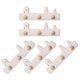 thumbnail image 3 of White Miniature Hook for Doll House Decoration Made of Synthetic Material 5 Pieces, 3 of 5