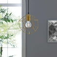 thumbnail image 4 of Pique Rose Gold Metal Ceiling Fixture (3088), 4 of 4