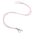 thumbnail image 2 of Cordón para auriculares Sincero Rosa con clip blanco, 2 of 10