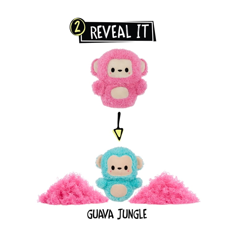 Fluffie Stuffiez Monkey Small Collectible Plush, Surprise Reveal