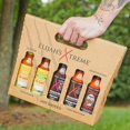 thumbnail image 2 of Elijah's Xtreme Hot Sauce Gift Sets - 5 Pack Award Winning Hot Sauce Sampler Includes Mango Habanero Sauce, Roasted Jalapeno Cayenne Pepper Sauce, Sweet Reaper Sauce, Ghost Pepper Hot Sauce, & Regret, 2 of 7