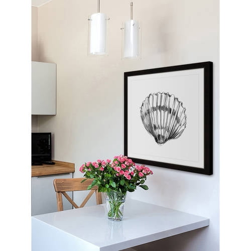 Marmont Hill "Shell Sketch VI" Framed Painting Print