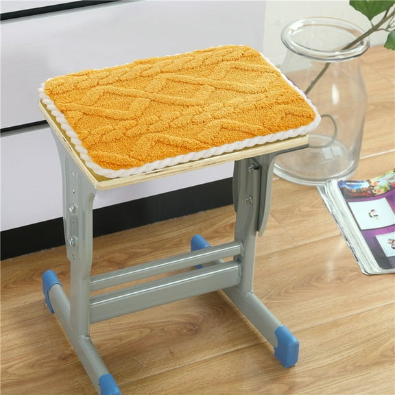 EGYMEN Seat Cushion, 14x10 Inches, Comfortable Tatami Chair Pad, Living Room Dining Stool Cushion, Soft Foam Seating Pad for Home Use