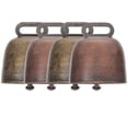 thumbnail image 2 of Miangastore Durable Copper DIY Pet Bells for Animals with Soft Sound 4 Pieces Assorted Color, 2 of 8