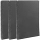 thumbnail image 4 of Spiral Notebook 3Pcs Black Paper School Supplies for College Students Notepad for Daily Use, 4 of 4