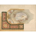 thumbnail image 3 of Jules-Edmond-Charles Lachaise 18x14 Black Modern Framed Museum Art Print Titled - Design for a Ceiling in Baroque Style with a Central Panel in Trompe L’Oeil (19th Century), 3 of 5