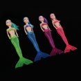 thumbnail image 1 of 4 Piezas , Modelo de Muñeca de Sirena, Juguetes Pantalla de lámpara Colorida Macarena Pequeña muñeca sirena, 1 of 8