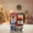 A257, variant on Exhoden Christmas Nesting Dolls, Beautiful Handmade Wooden Russian Nesting Dolls, Santa Claus Matryoshka Dolls Gifts for Christmas and Birthday,Traditional Wooden Russian Nesting Dolls Decoration