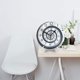 thumbnail image 3 of Reloj de pared con espiral Droste, silencioso, de 10 pulgadas, estilo rústico retro, decorativo para sala de estar, cocina, hogar, baño y dormitorio, 3 of 7