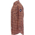 thumbnail image 4 of BOCOMAL FR Shirts Flame Resistant NFPA2112/CAT2 6.5oz Light weight Printed Fire Retardant Plaid Shirt, 4 of 8