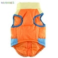 thumbnail image 4 of BadPiggies Waterproof Winter Dog Padded Vest Coat Pet Jacket Warm Clothes for Small Medium Large Dog (S, Orange+Blue), 4 of 6