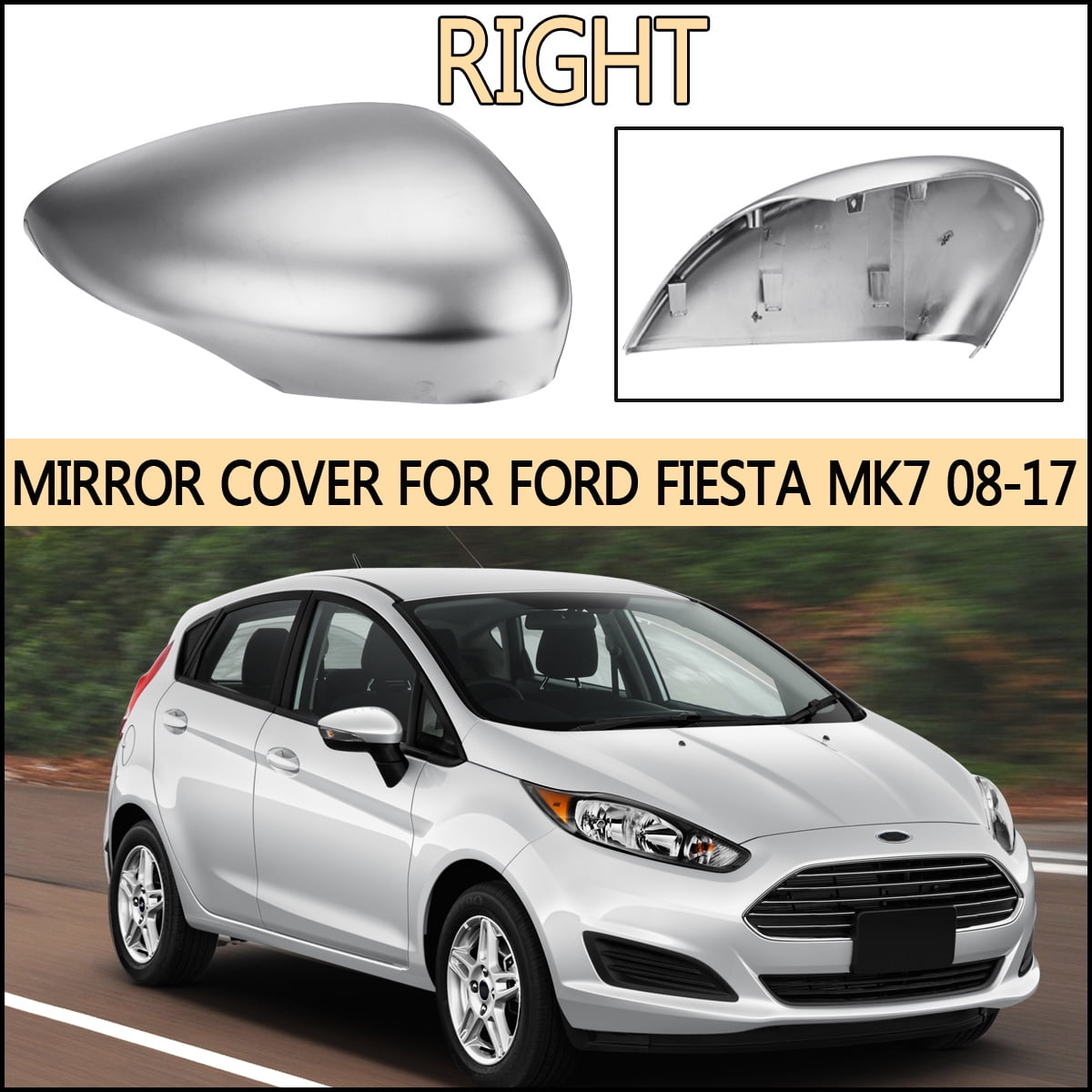 ford fiesta mk7 wing mirror cover